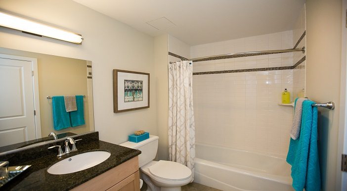 2M Street Apartments: DC Apartments: DC Rentals: Washington DC:Bathroom: 2 Bathrooms: