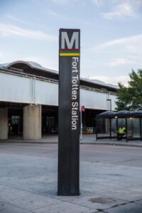 fort totten metro station in washington dc