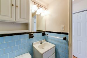 bathroom at alpha house apartments in columbia heights washington dc