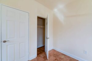 bedroom closet at 1401 sheridan apartments in washington dc