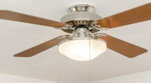 close up of ceiling fan at grandview village apartments in shipley terrace washington dc