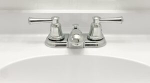 bathroom sink at grandview village apartments in shipley terrace washington dc