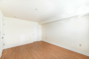 bedroom with wood flooring at jasper place tax credit apartments in congress heights washington dc