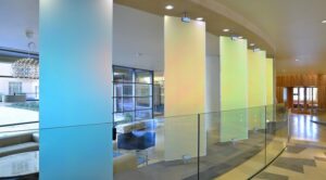 Living Glass in Lobby