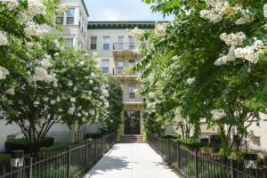 Twin-Oaks-Apartments-Walkway-Front-Door-Steps-Washington-DC-Apartment-Rental