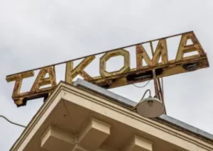 historic takoma theater near rock creek park in washington dc