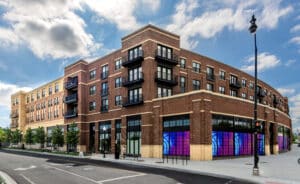 exterior of crest apartments in washington dc